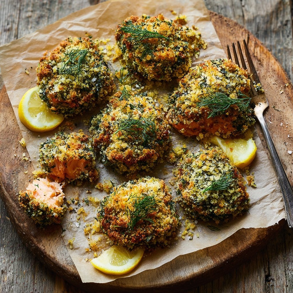 Herb-Encrusted Salmon Bites