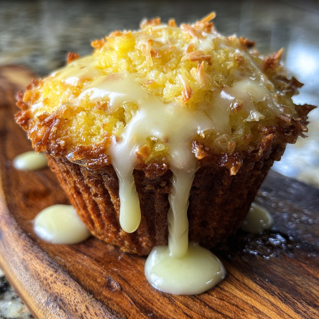 Pineapple Coconut Cupcake Fusion