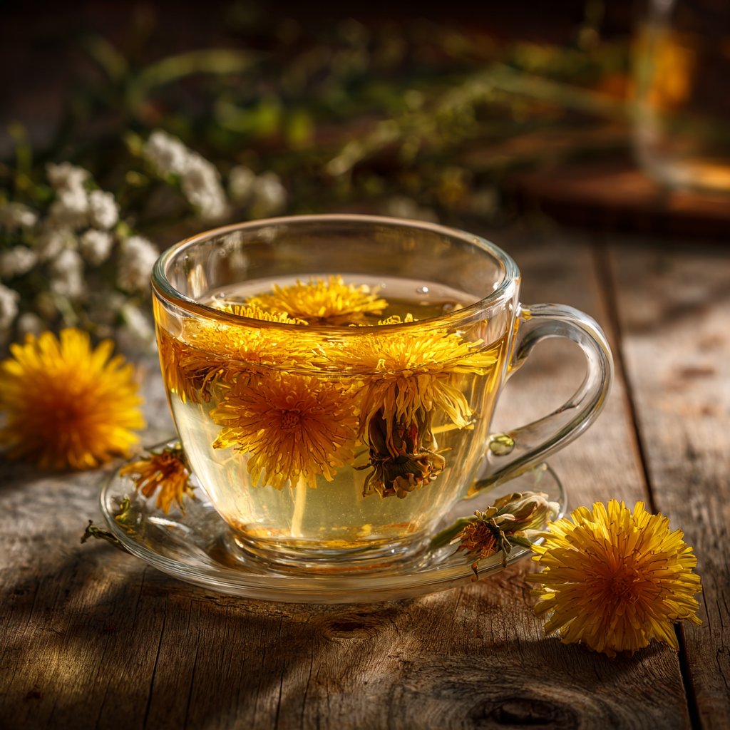 Sweet Dandelion Floral Tea